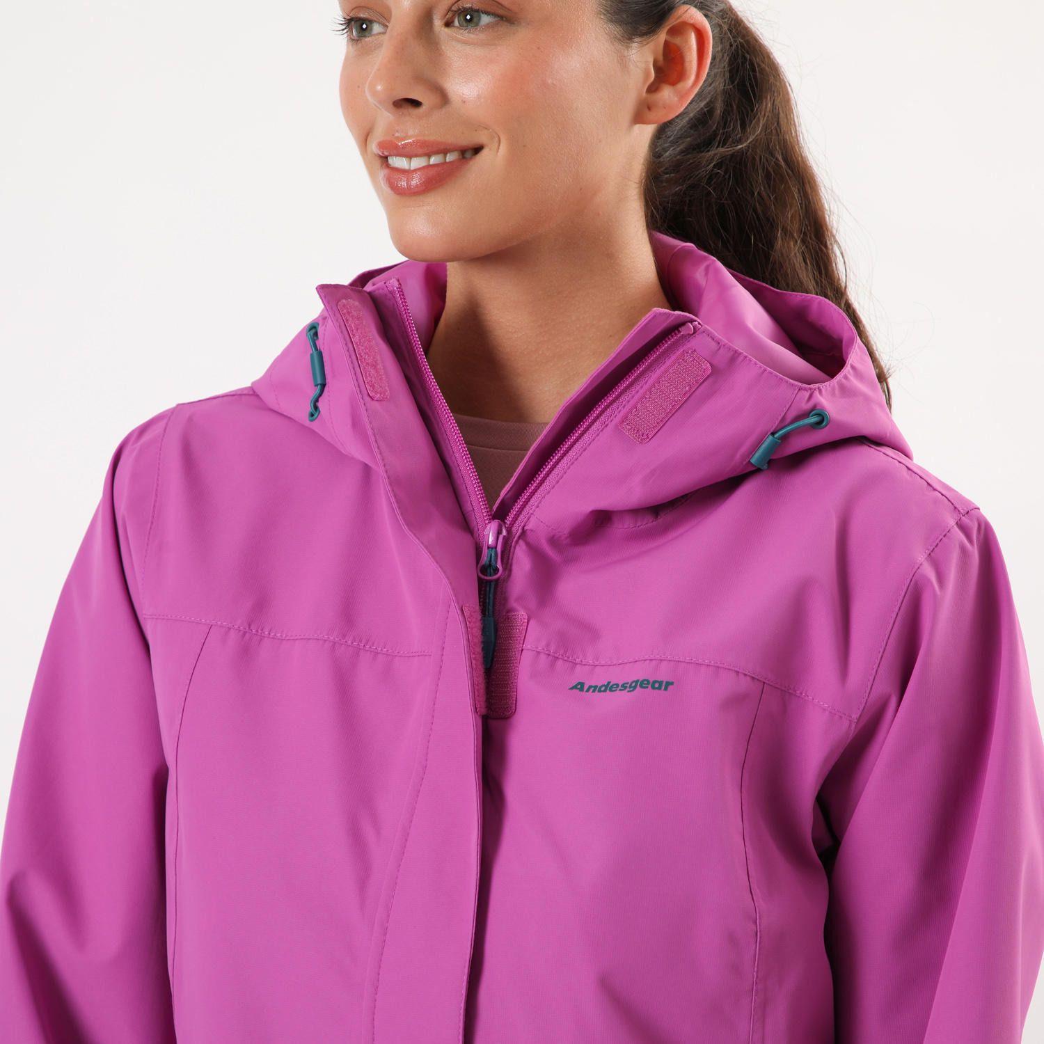 Chaqueta Andesgear Mujer Pumalin Rosa Rosado-4