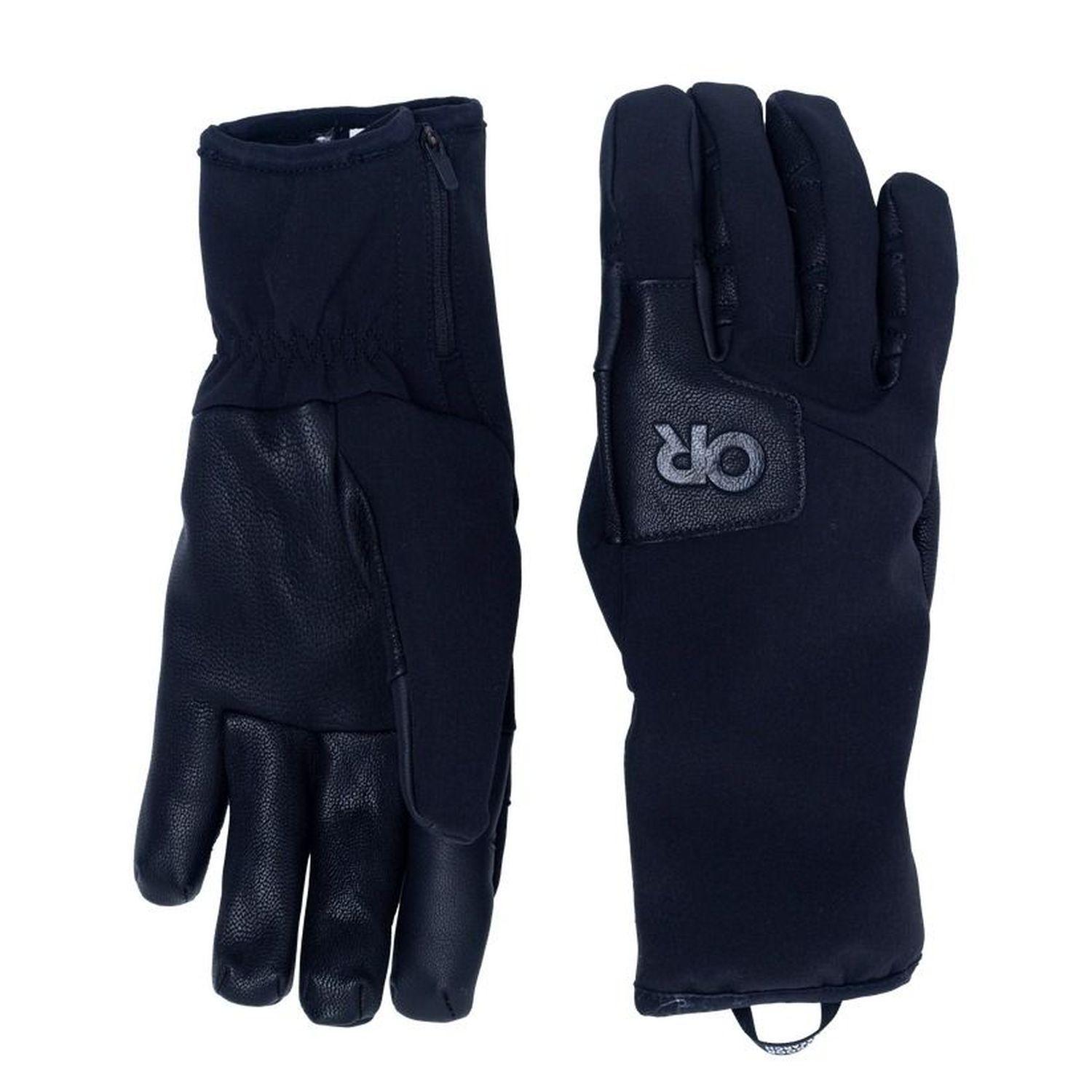 Guantes OR Hombre Stormtracker Sensor Windblock Negro-0