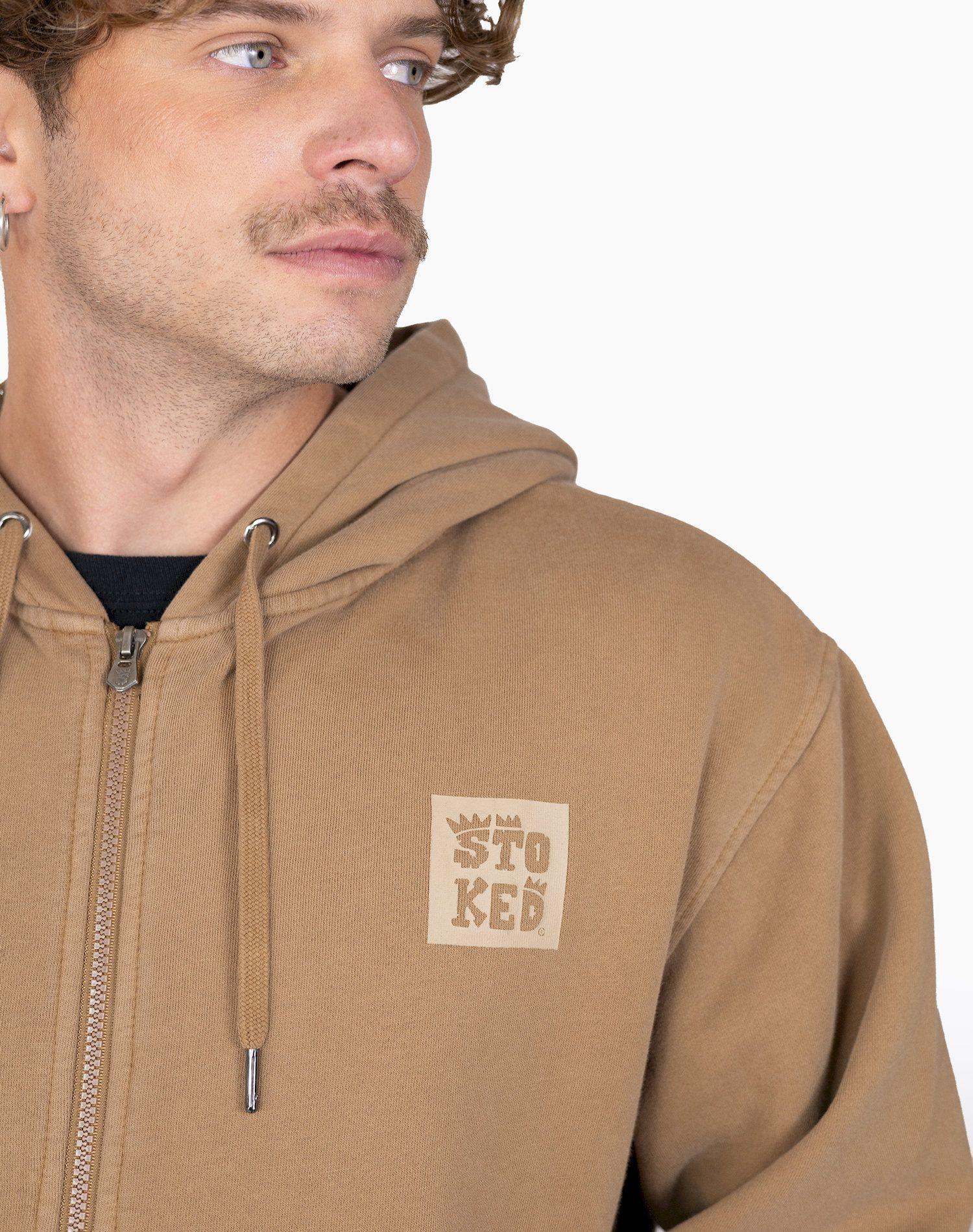 Poleron Stoked Hombre Slab Café-3