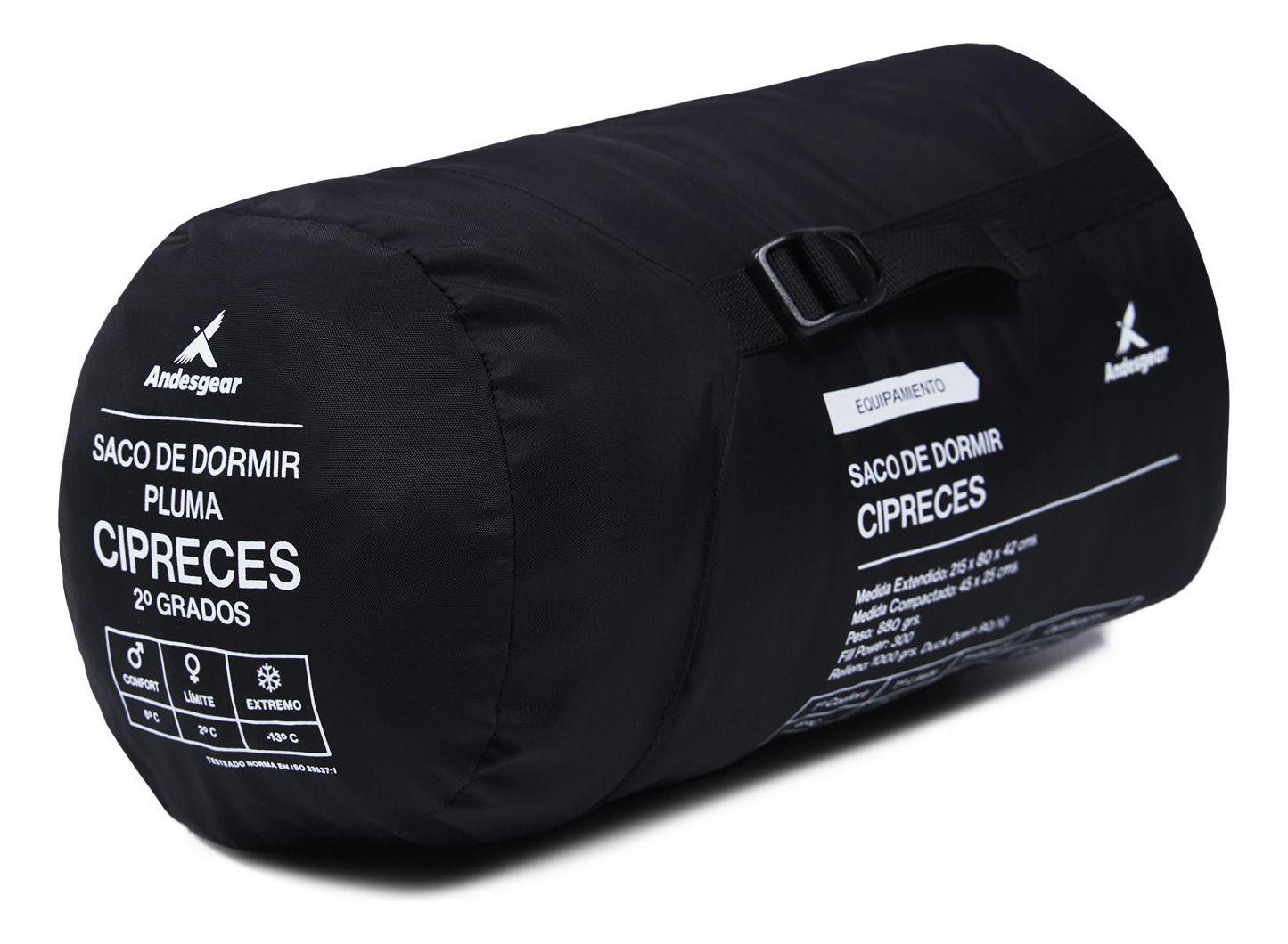 Saco Andesgear Unisex De Dormir Cipreses 2° Celeste-3