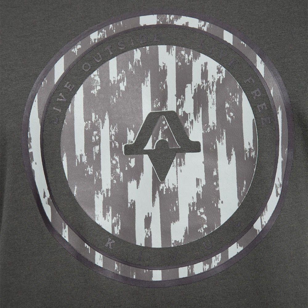 Polera Kivül Hombre Logo Ml Gris-3
