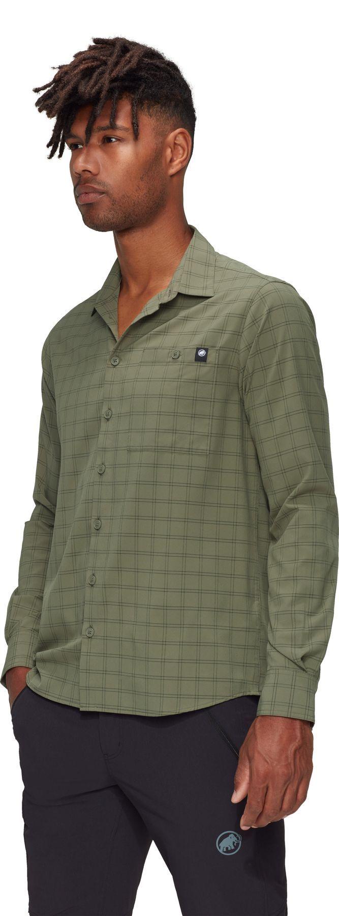Camisa Mammut Hombre Lenni Longsleeve Verde-0