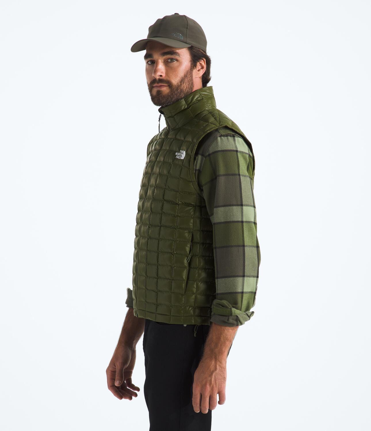 Chaqueta Thermoball Vest Hombre Verde-3