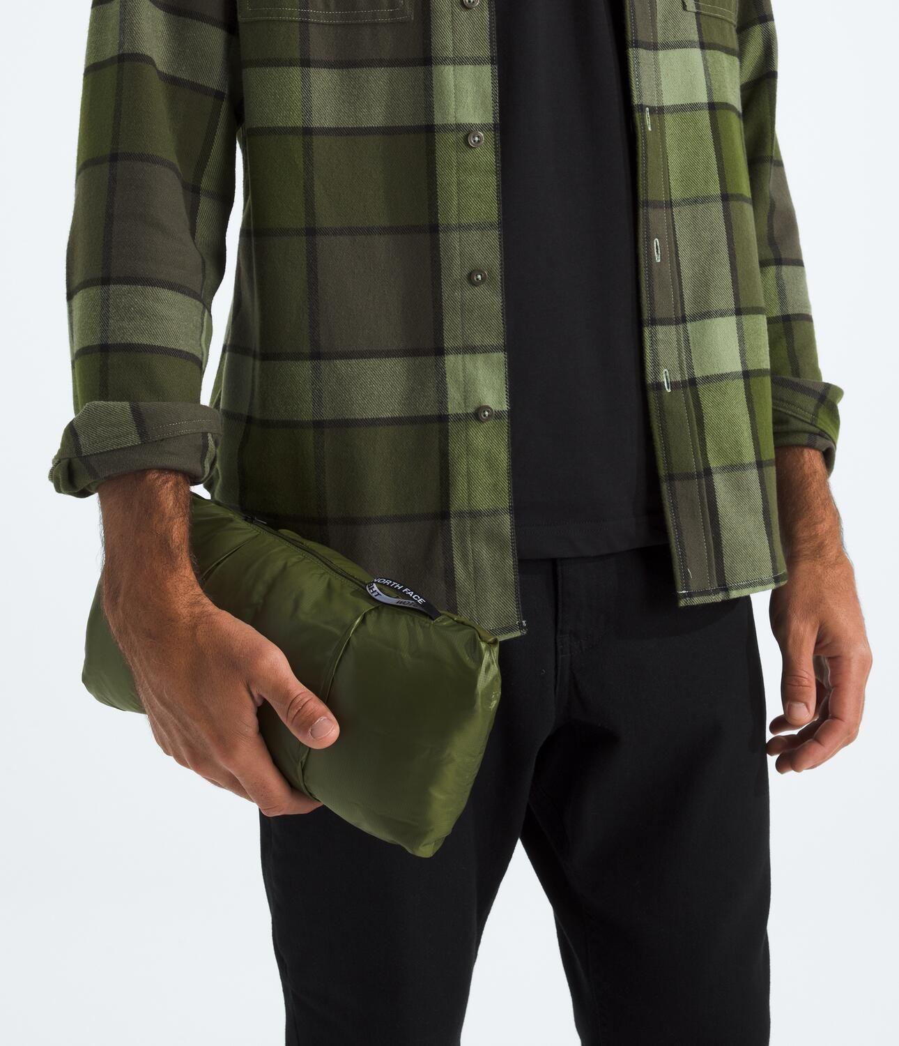 Chaqueta Thermoball Vest Hombre Verde-4