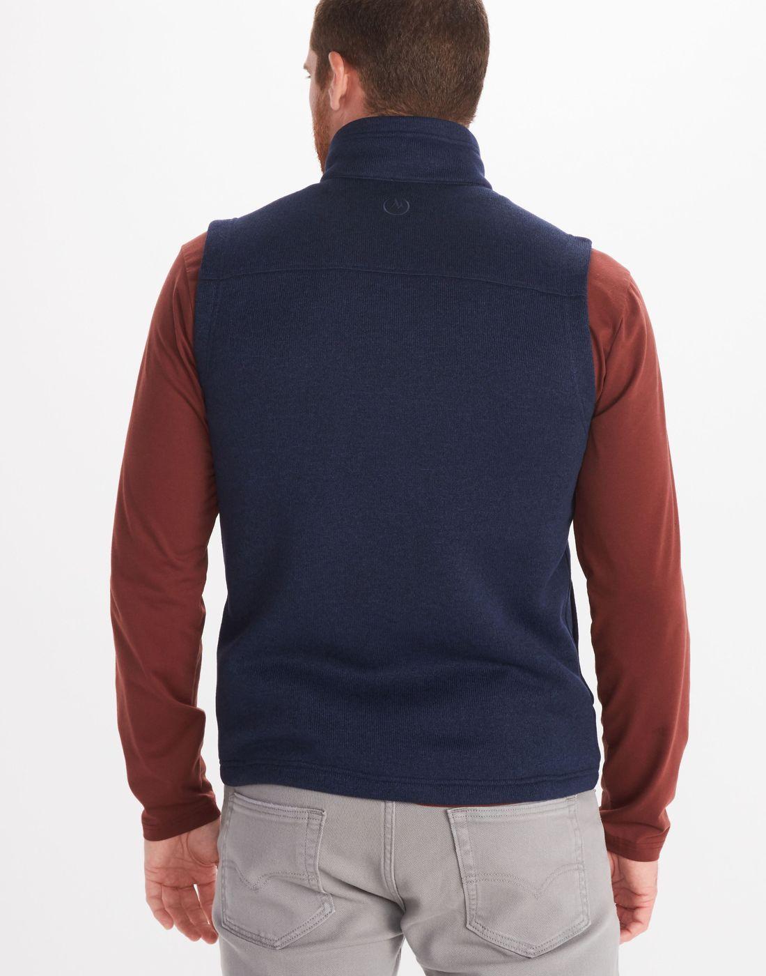 Polar Marmot Hombre Drop Line Vest Azul-2