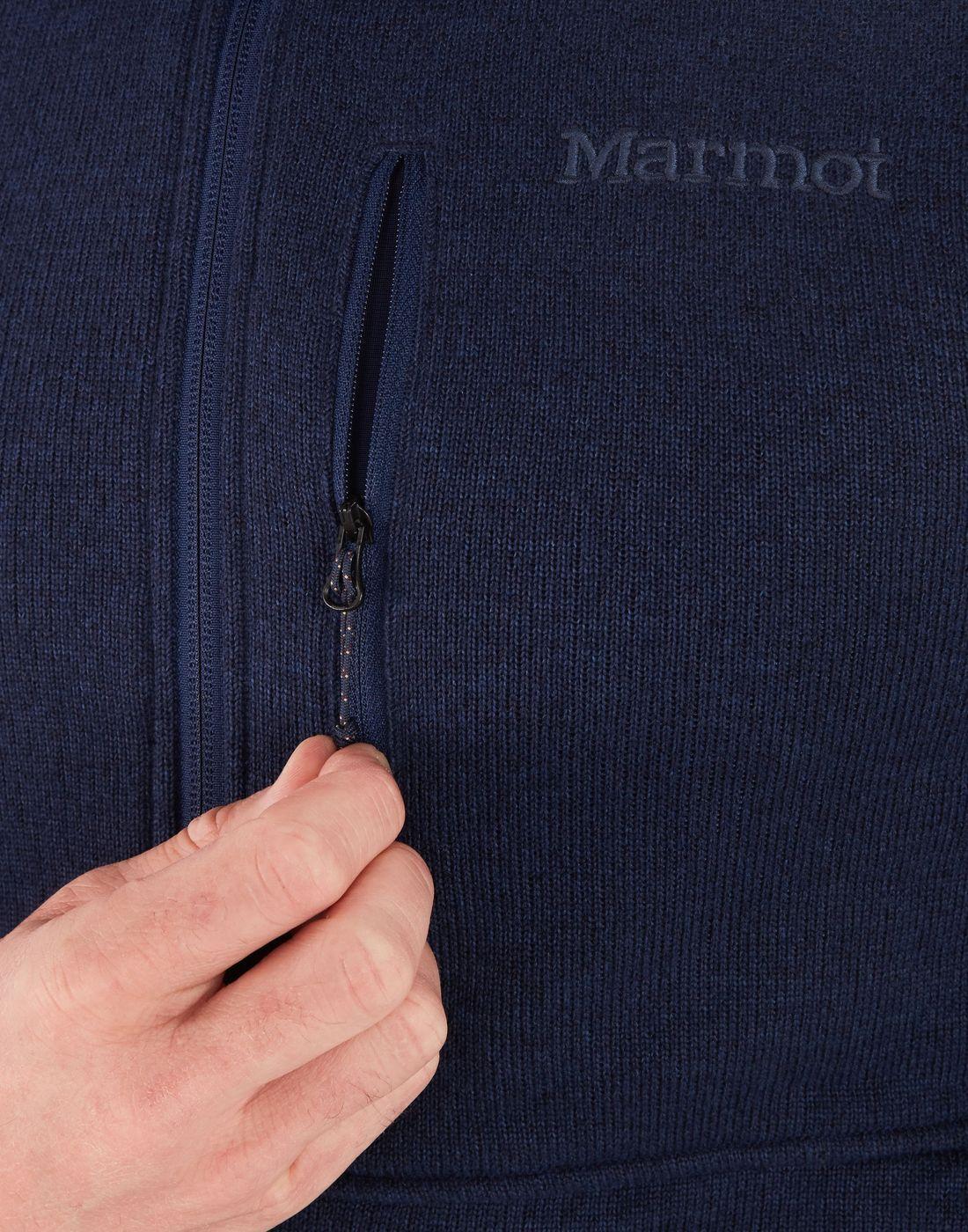 Polar Marmot Hombre Drop Line Vest Azul-3