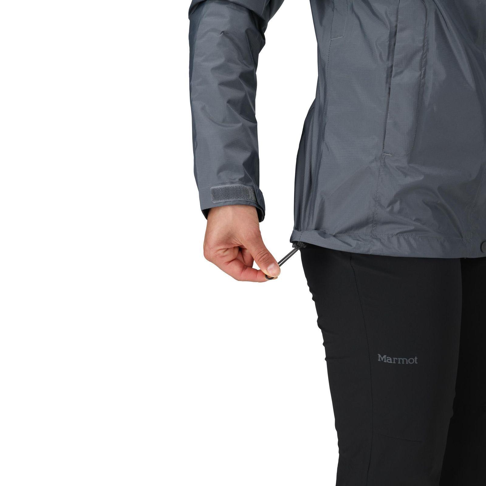 Chaqueta Marmot Mujer Precip Eco Jacket Gris-4