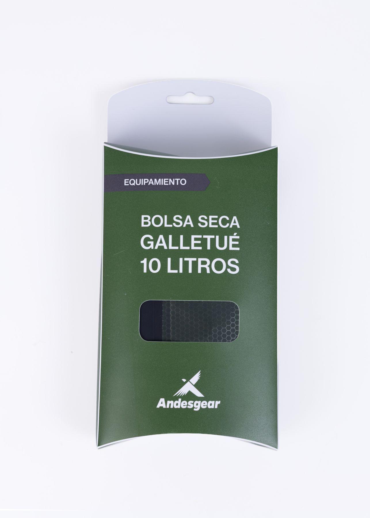 Bolsa Seca Andesgear Galletué 10Lt Verde-3