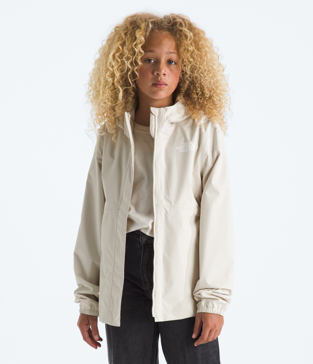 Chaqueta Impermeable Antora Niña Blanco Invierno-0