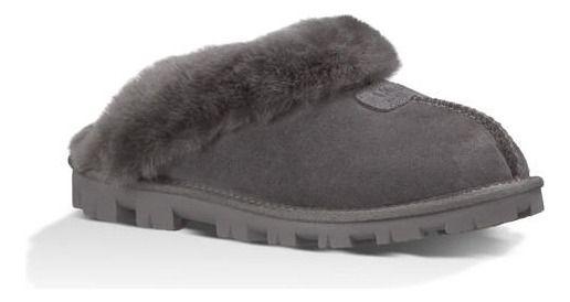 Pantufla UGG Mujer Coquette UGGREY Gris-1
