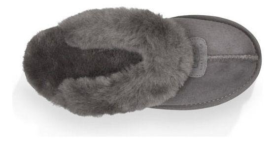Pantufla UGG Mujer Coquette UGGREY Gris-4