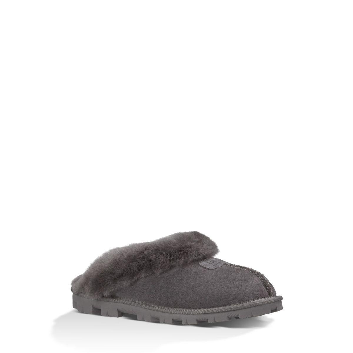Pantufla UGG Mujer Coquette UGGREY Gris-1