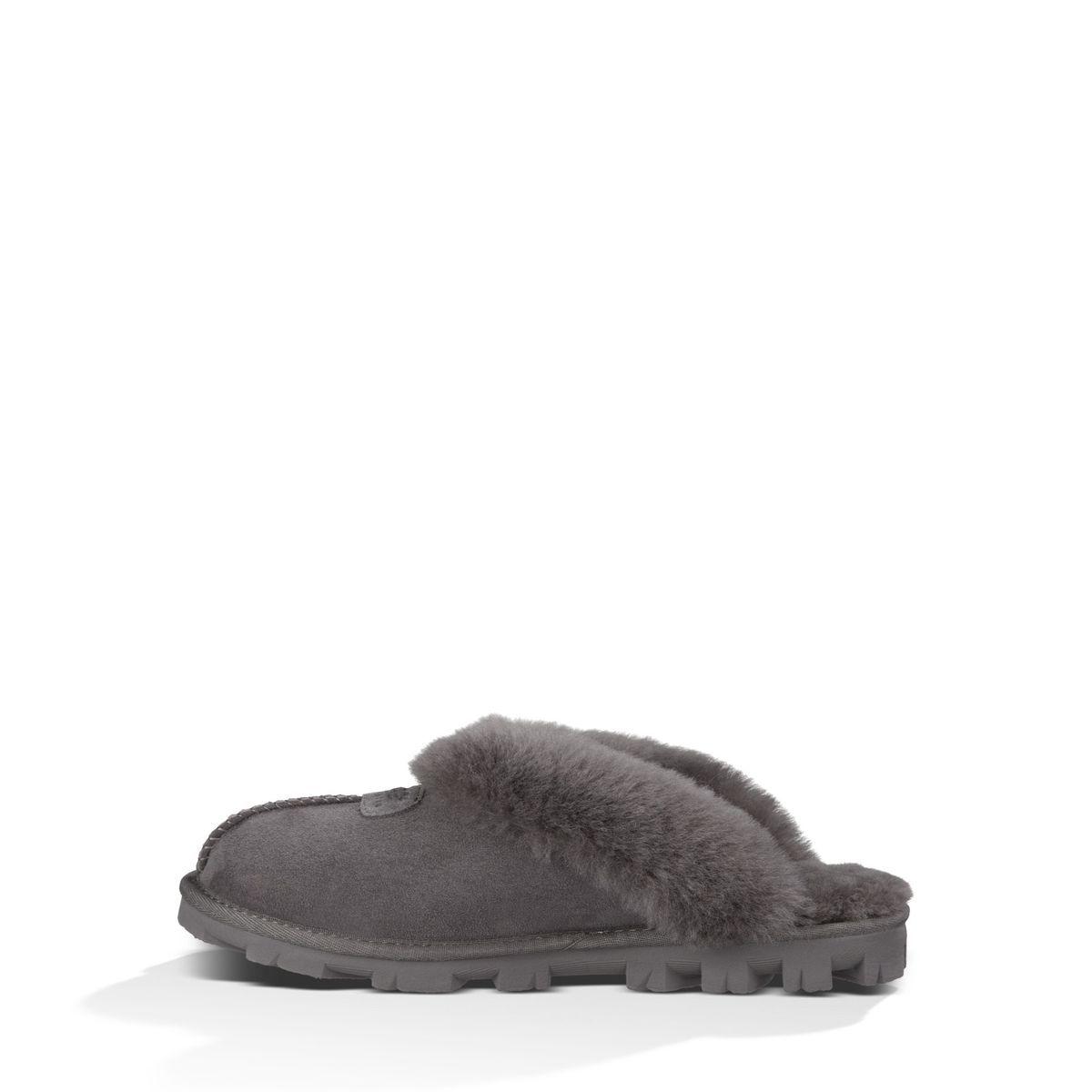 Pantufla UGG Mujer Coquette UGGREY Gris-2