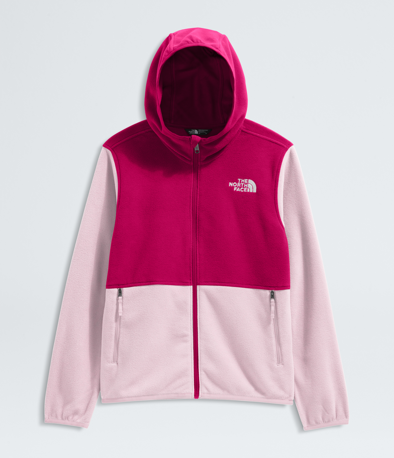 Polar Teen Glacier F/Z Hoodie Niños Rosado-5