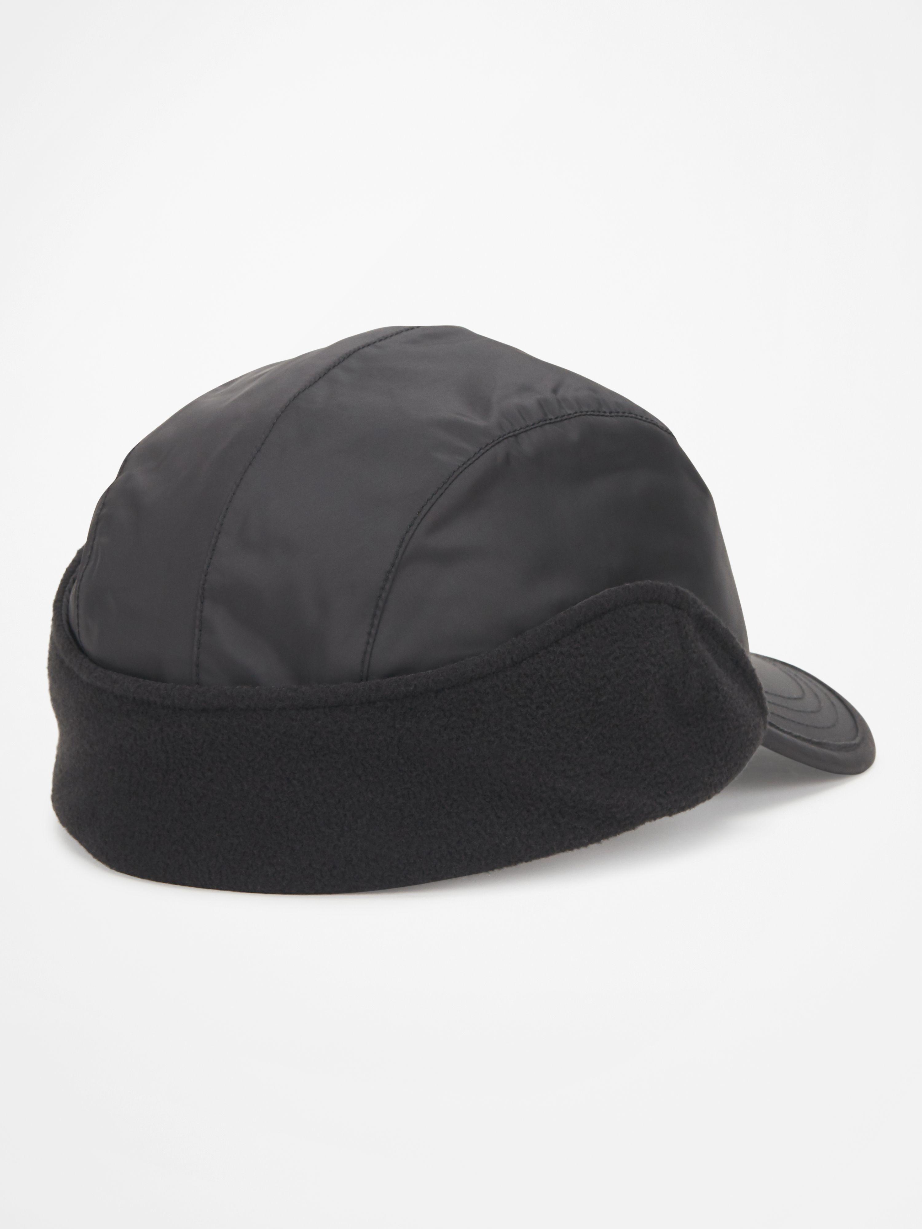 Jockey Marmot Unisex Latitude Flat Cap Negro-1