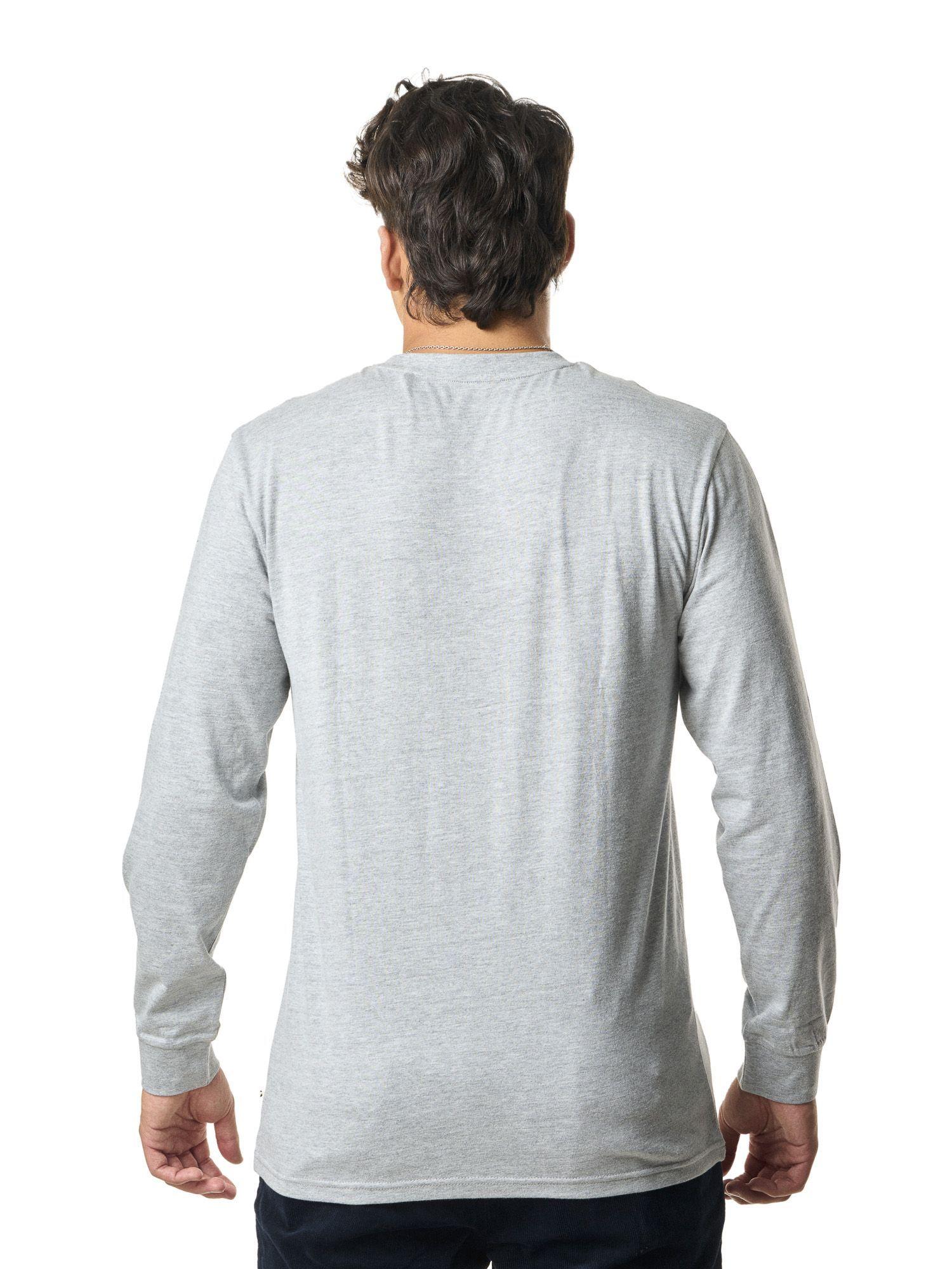 Polera Kivul Hombre Logo Gris-2