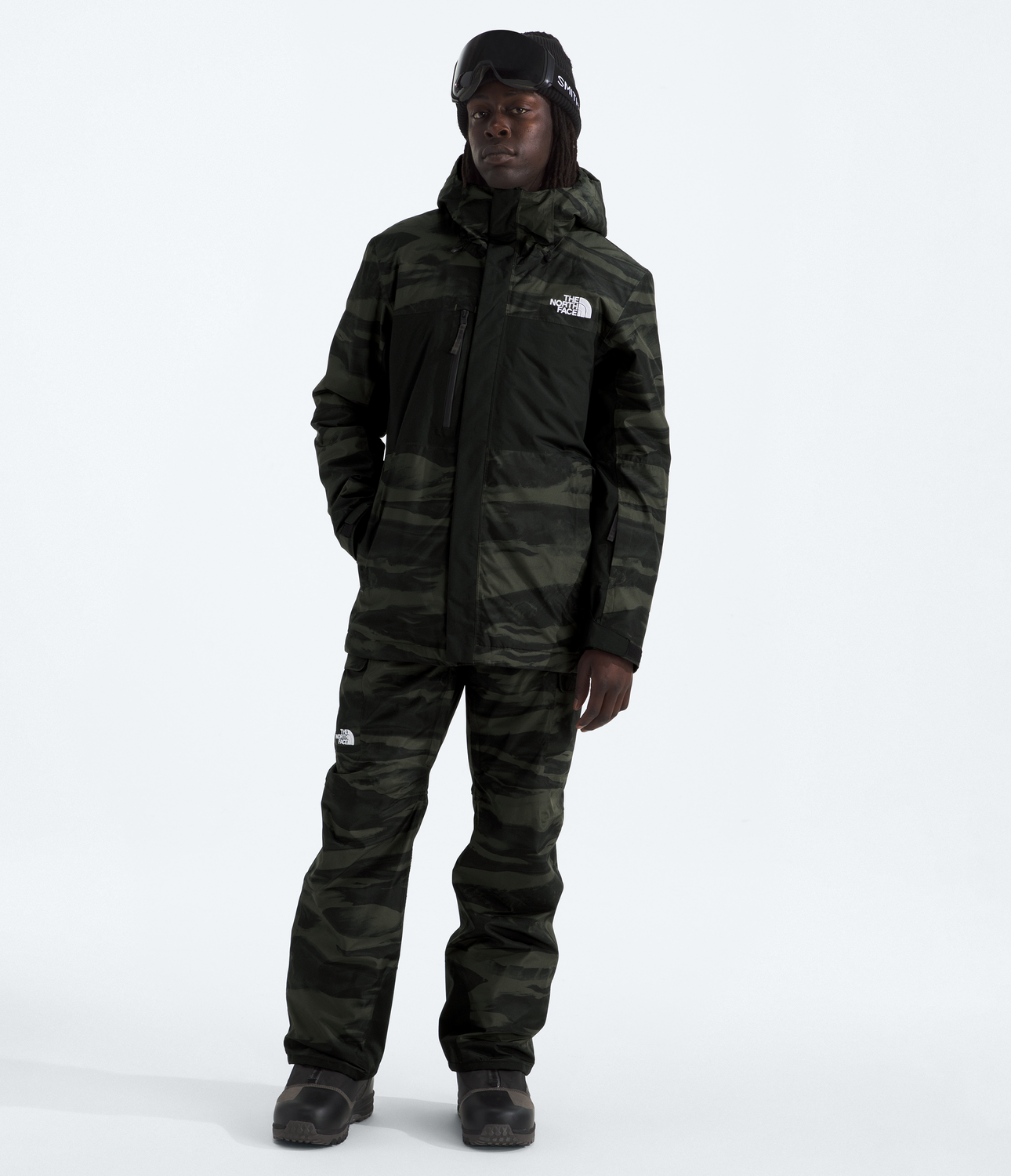 Chaqueta Freedom Insulated Jacket -Print Hombre Verde Oscuro-4