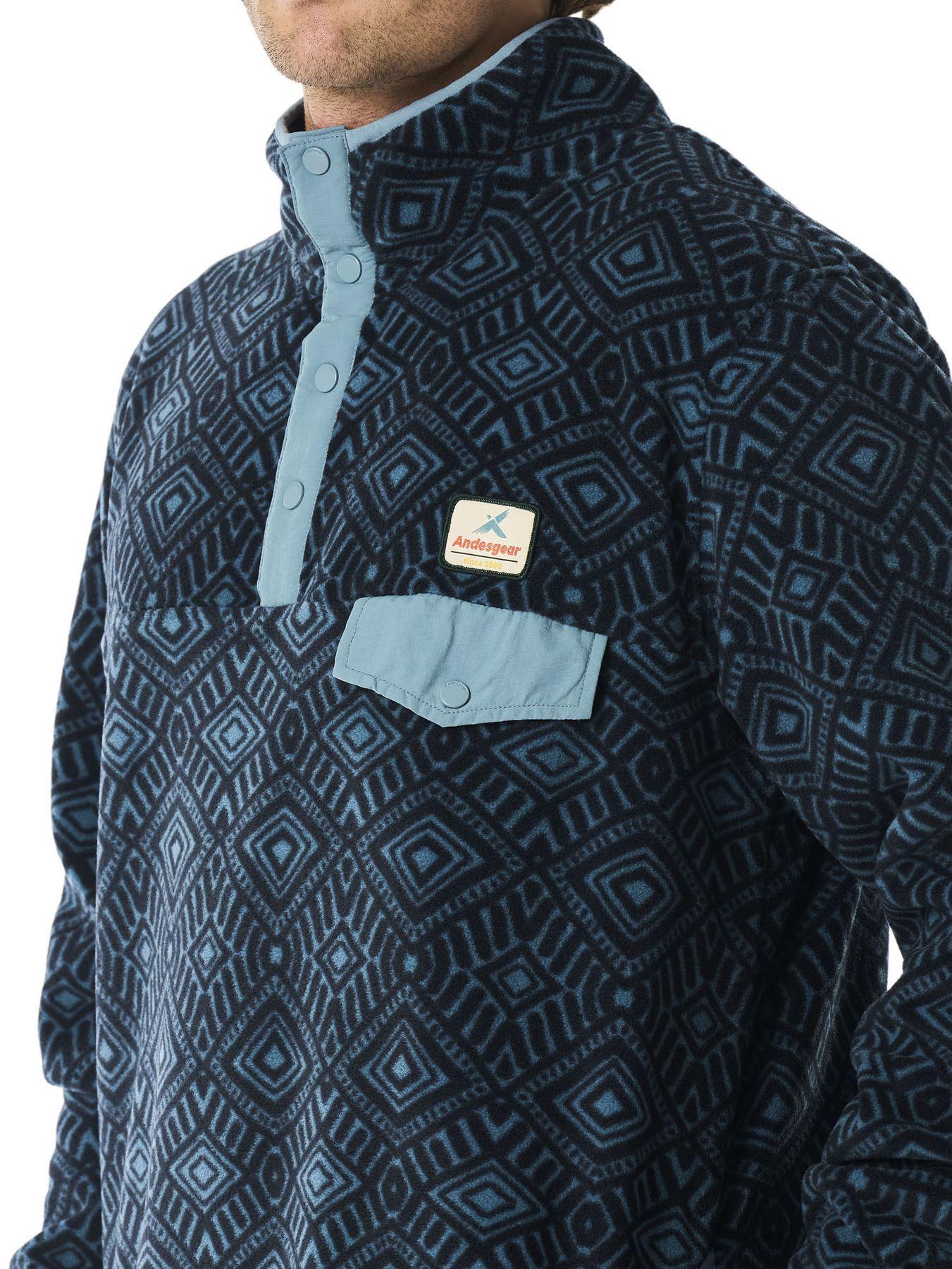 Polar Andesgear Hombre Panguipulli Azul I26-4