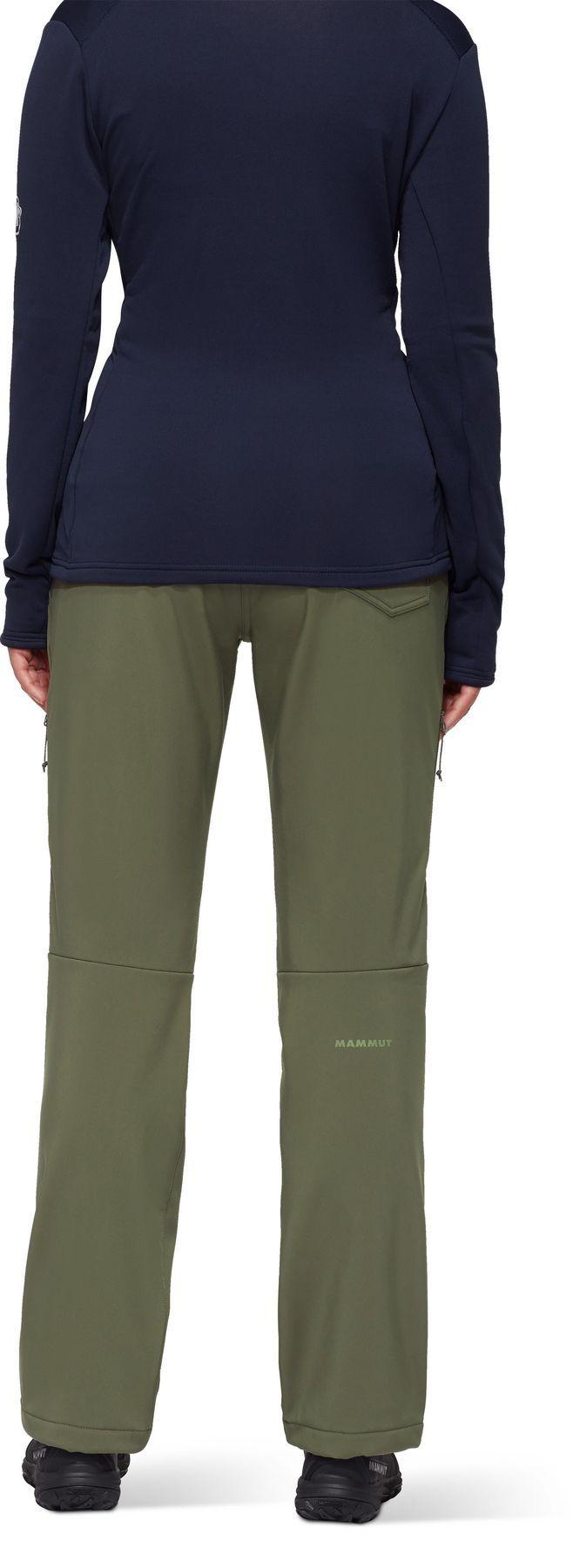 Pantalón Mammut Mujer Runbold Winter So Verde-1