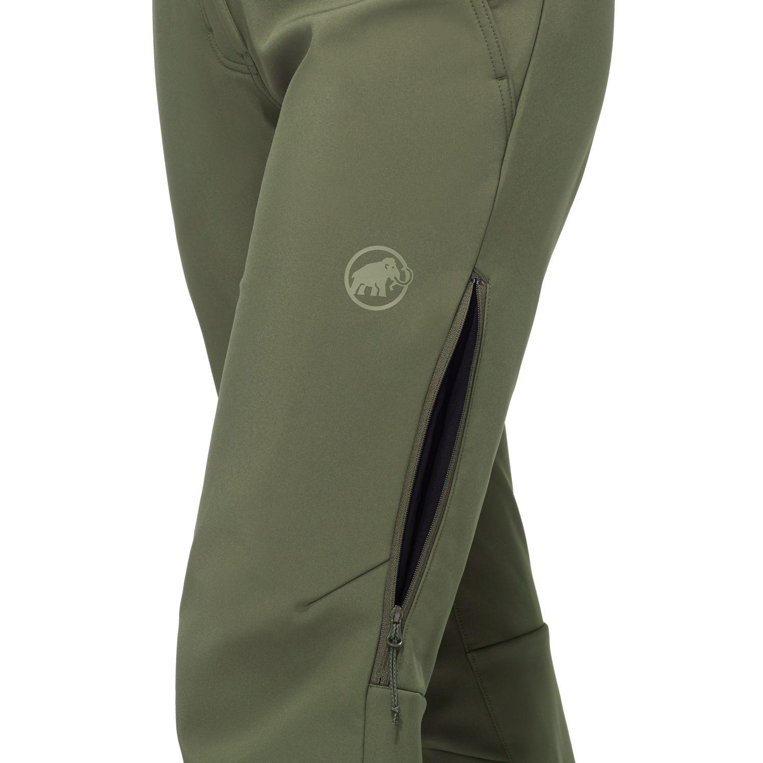 Pantalón Mammut Mujer Runbold Winter So Verde-3