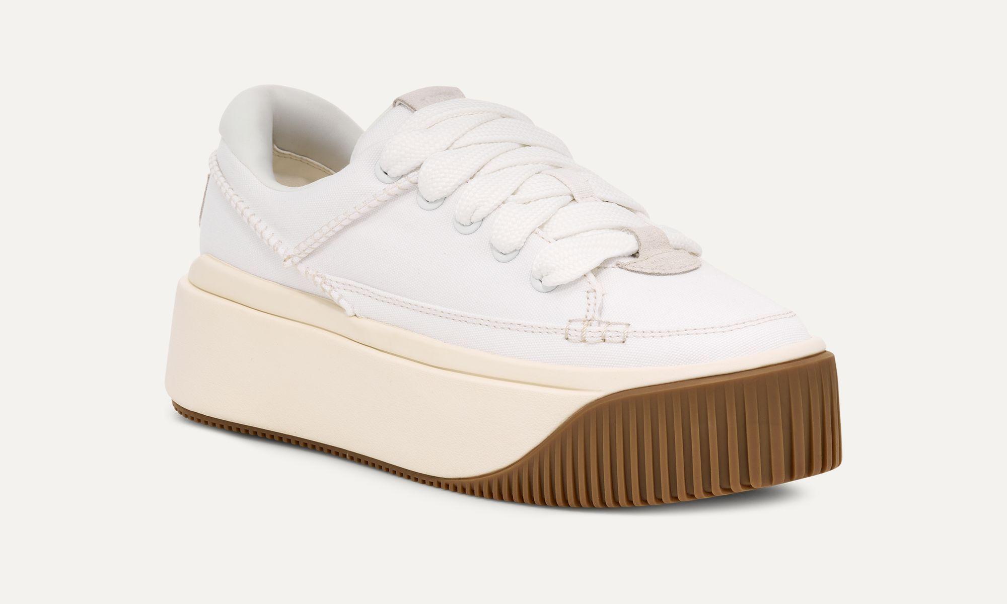 Zapatilla Mujer UGG Ez-Duzzit Essential Lace Up Blanco-1
