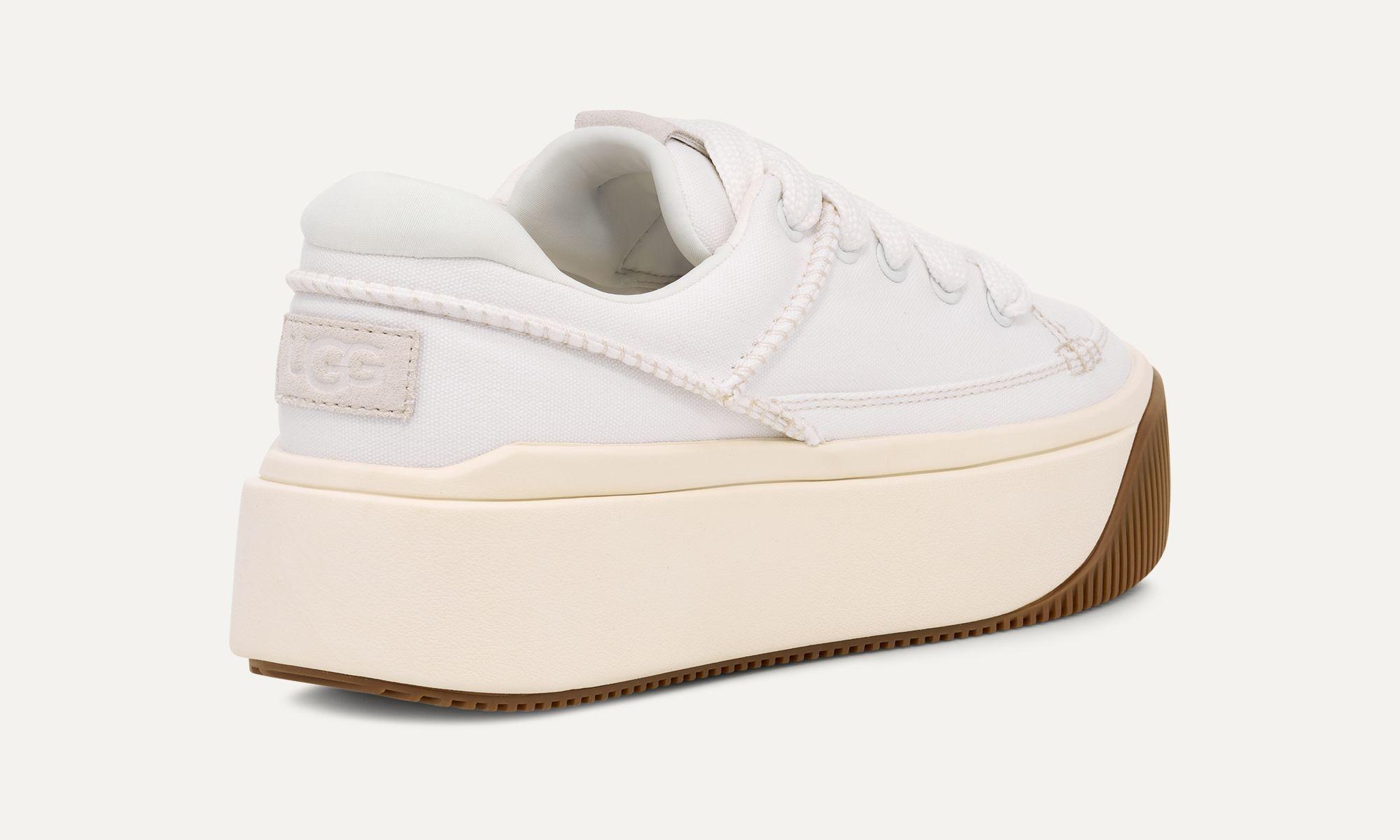 Zapatilla Mujer UGG Ez-Duzzit Essential Lace Up Blanco-3