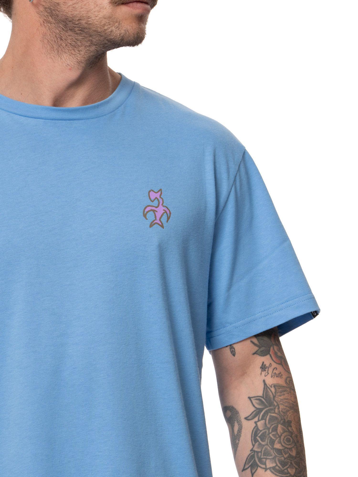 Polera Stoked Hombre Rapanui Azul claro-4