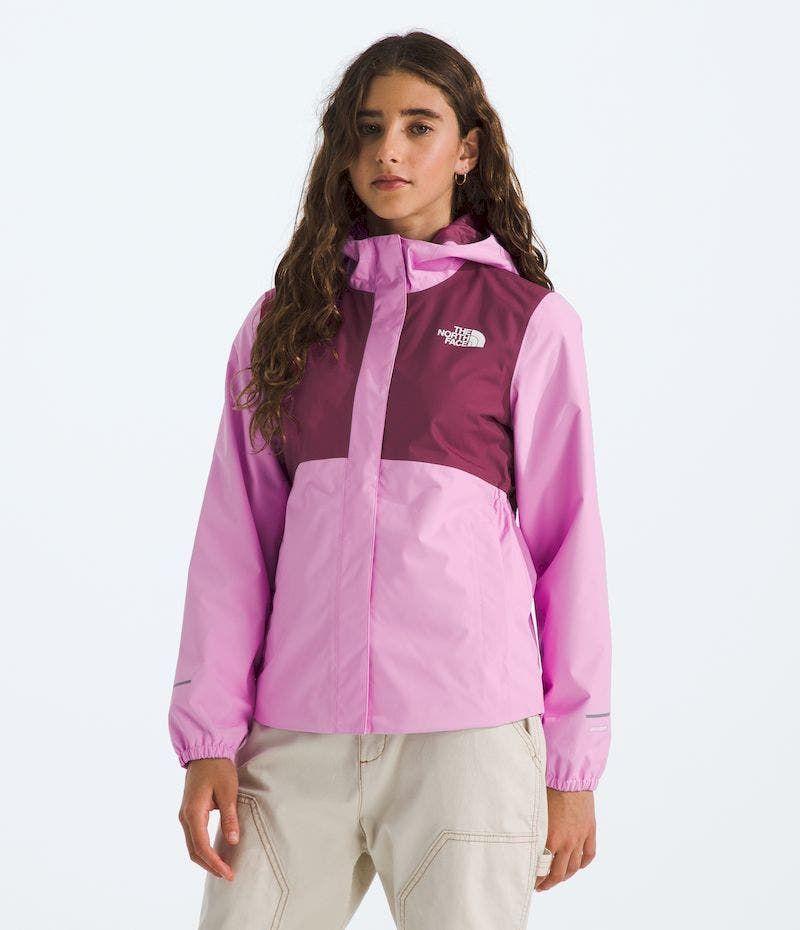 Chaqueta The North Face Niña Impermeable Antora Rain Rosado-0