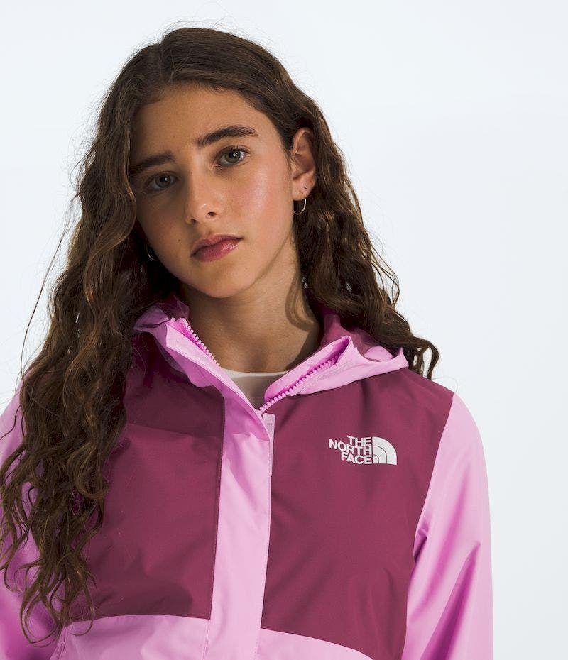 Chaqueta The North Face Niña Impermeable Antora Rain Rosado-5
