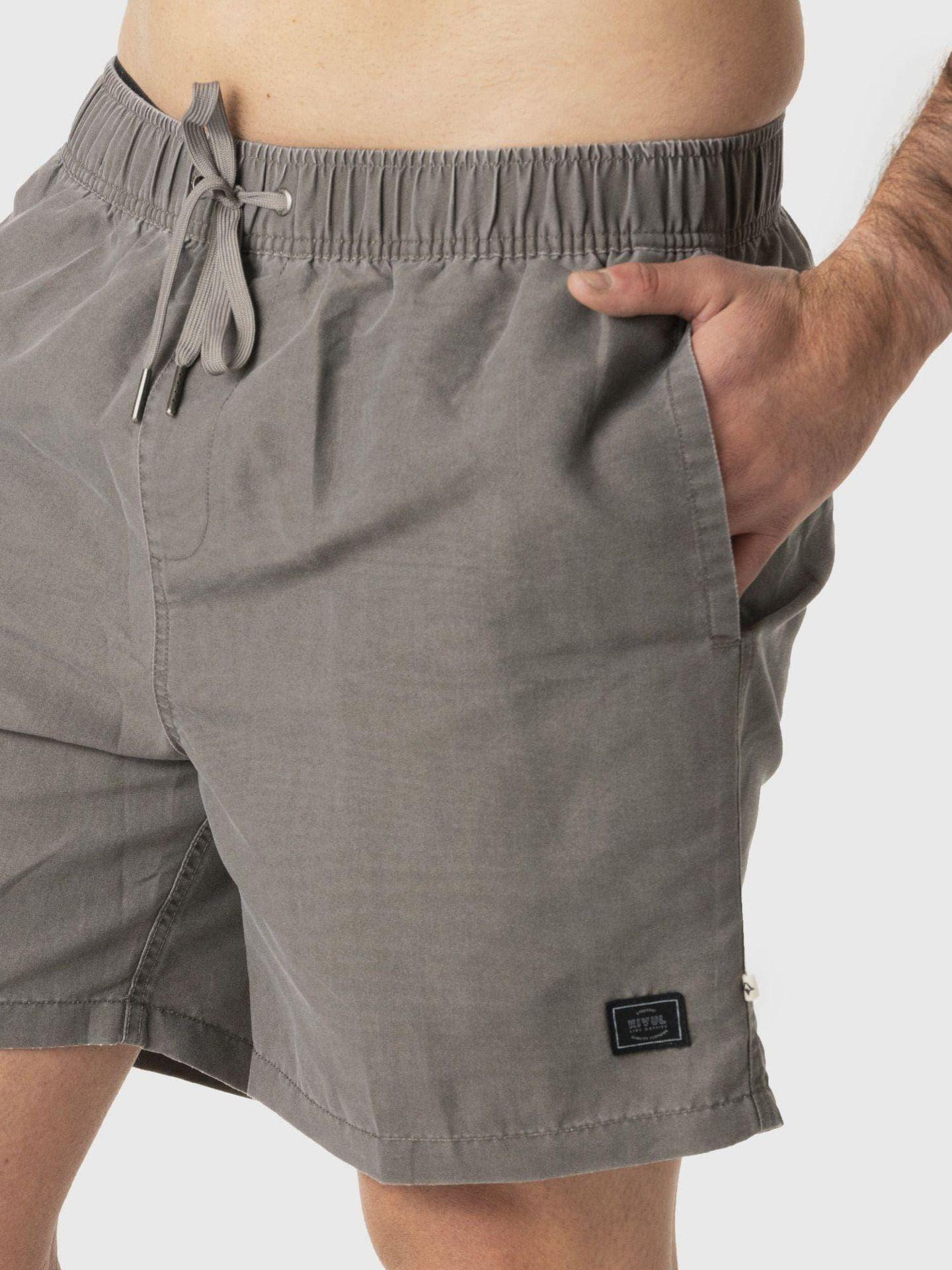 Traje Kivül Hombre De Baño Waka Reciclado KV040 Gris-4