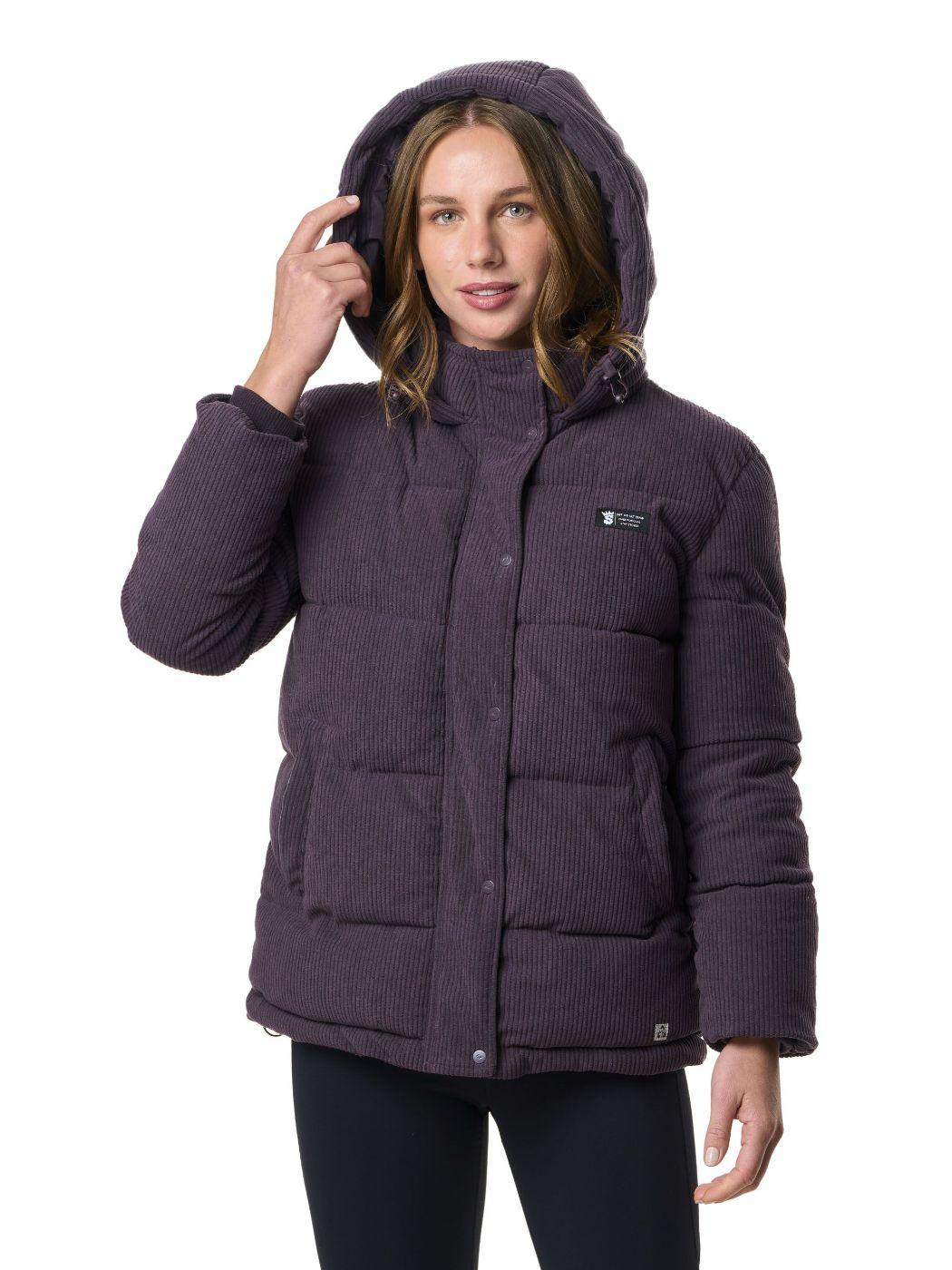 Chaqueta Stoked Mujer Flip Hoodie Morado-2
