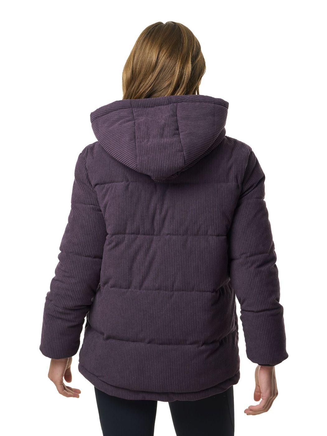Chaqueta Stoked Mujer Flip Hoodie Morado-3