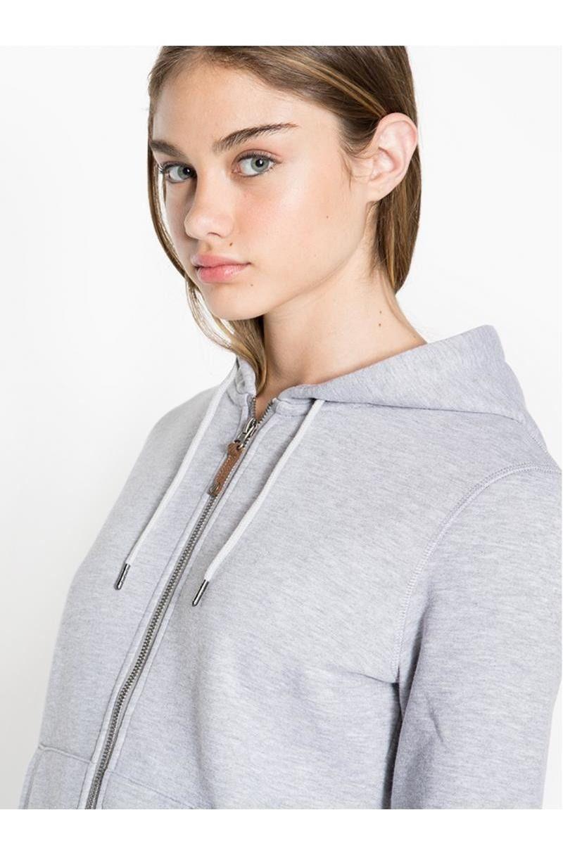 Poleron Kivül Mujer Klement KGREY Gris-3
