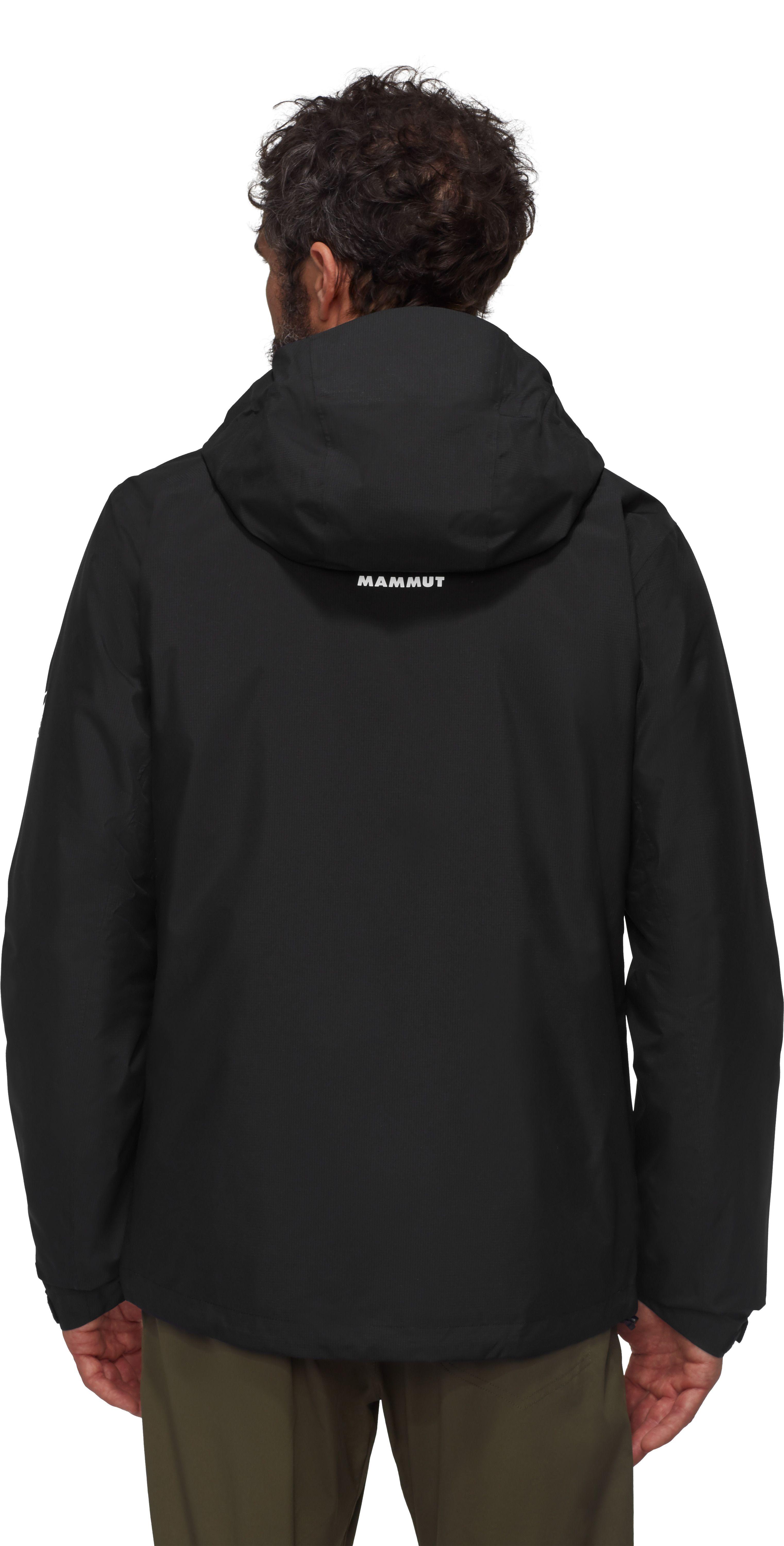 Chaqueta Mammut Hombre Alto Light 3 In 1 Hs Hooded Negro-2