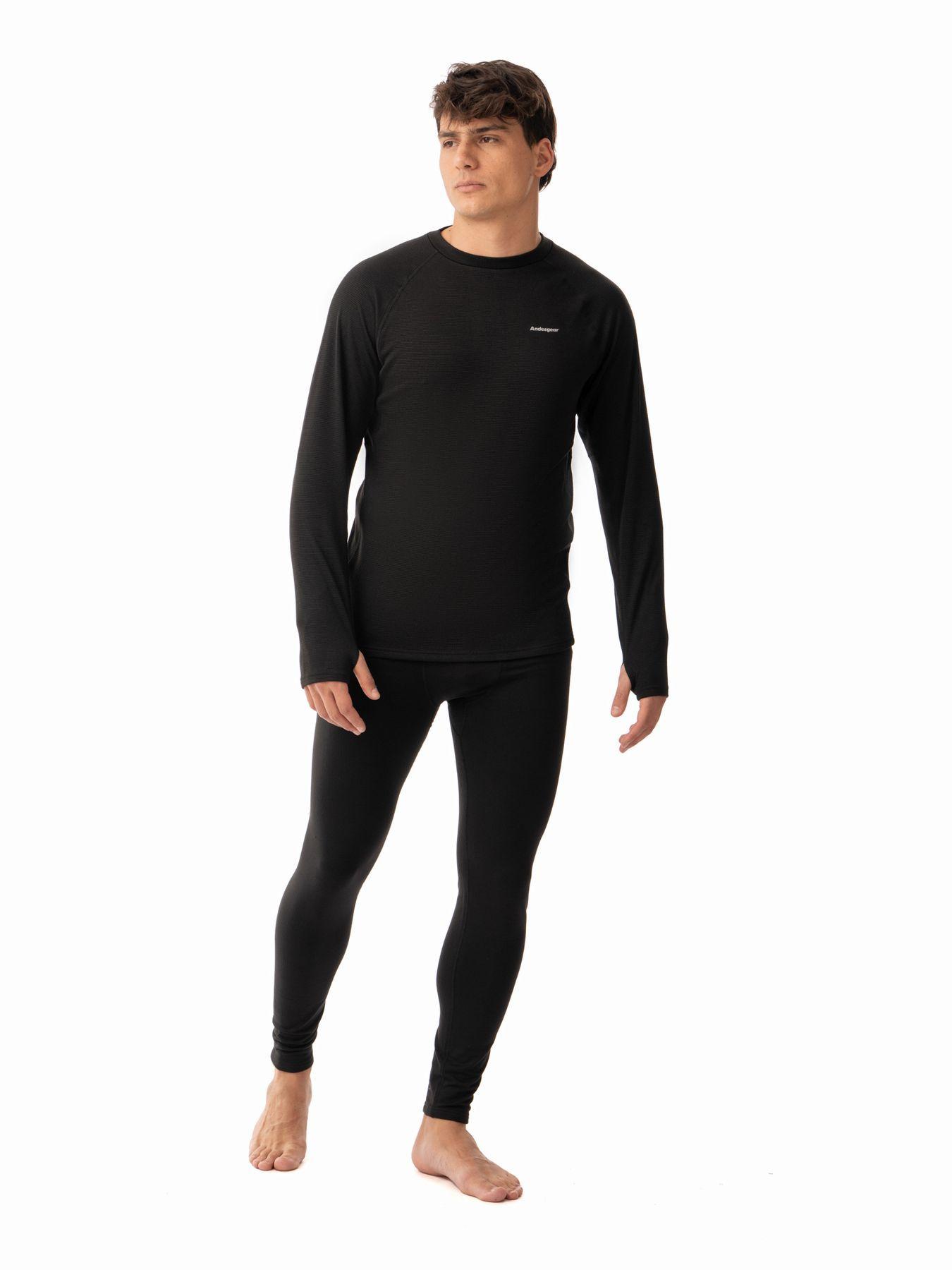 Primera Andesgear Hombre Capa Expedicion Top AG001 Negro-2