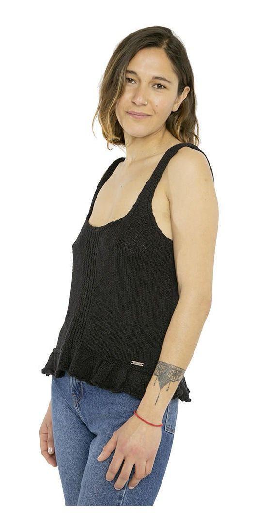 Polera Kivül Mujer Vara Negro-1