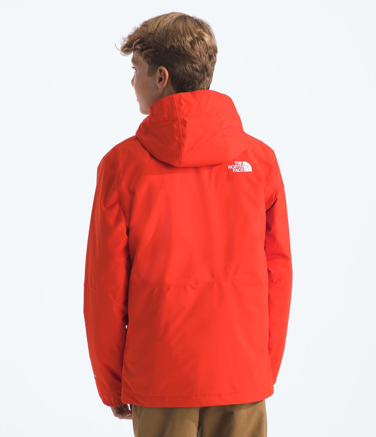 Chaqueta Impermeable Warm Antora Niño Rojo-1