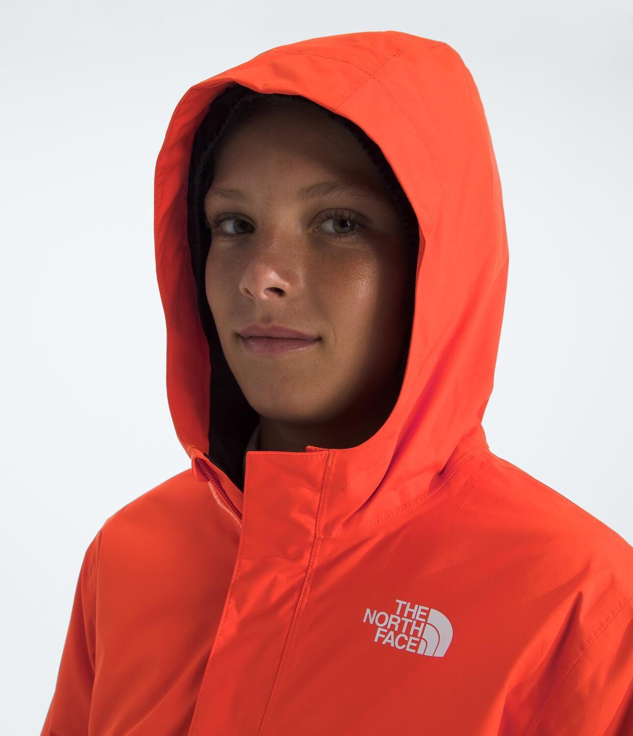 Chaqueta Impermeable Warm Antora Niño Rojo-5
