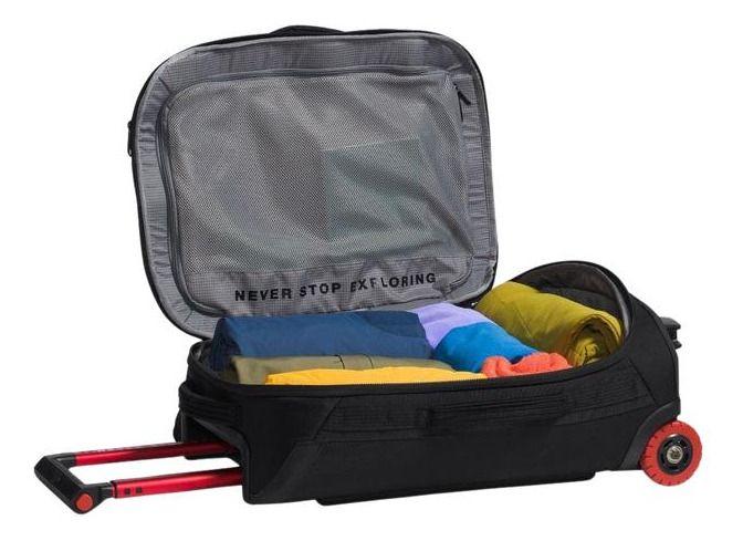 Maleta The North Face Base Camp Rolling T 22 Negro-4