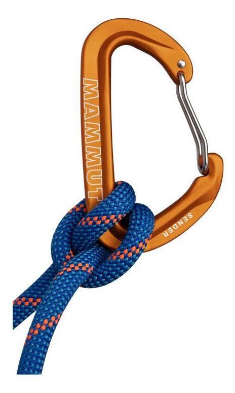 Mosquetón Mammut Unisex Sender Wire Carabiner Naranjo-1