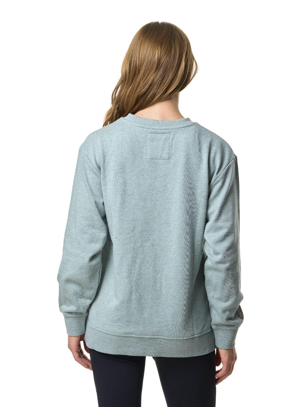 Polerón Stoked Mujer Coral Gris-2