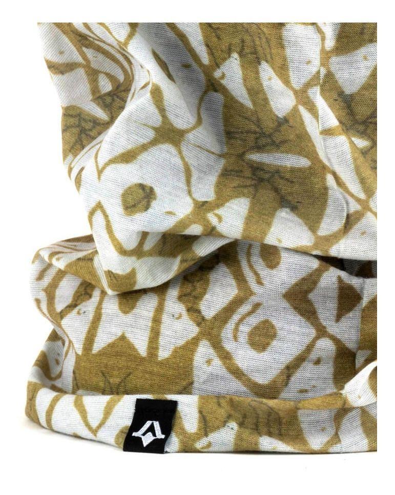 Cuello Kivül Unisex Bandana Print Reciclado Café-1