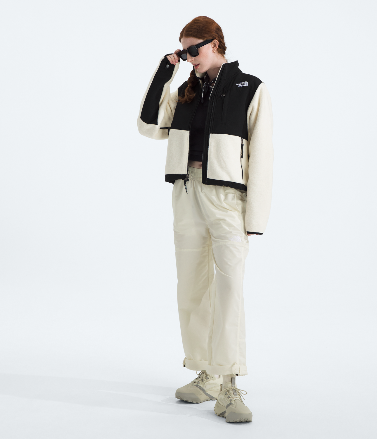 Polar Retro Denali Mujer Blanco Invierno-3