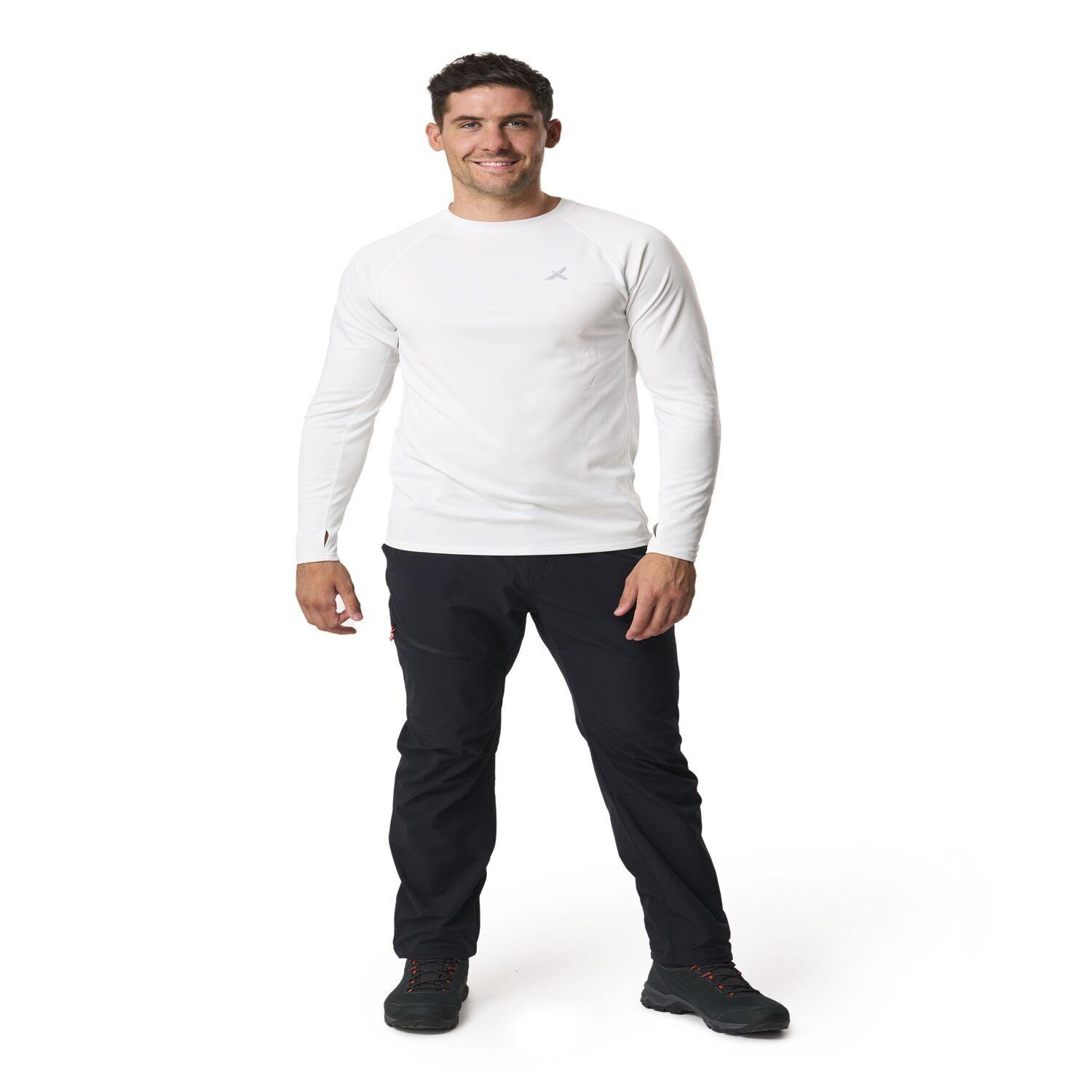 Primera Andesgear Hombre Capa Trekking Top Blanco-2
