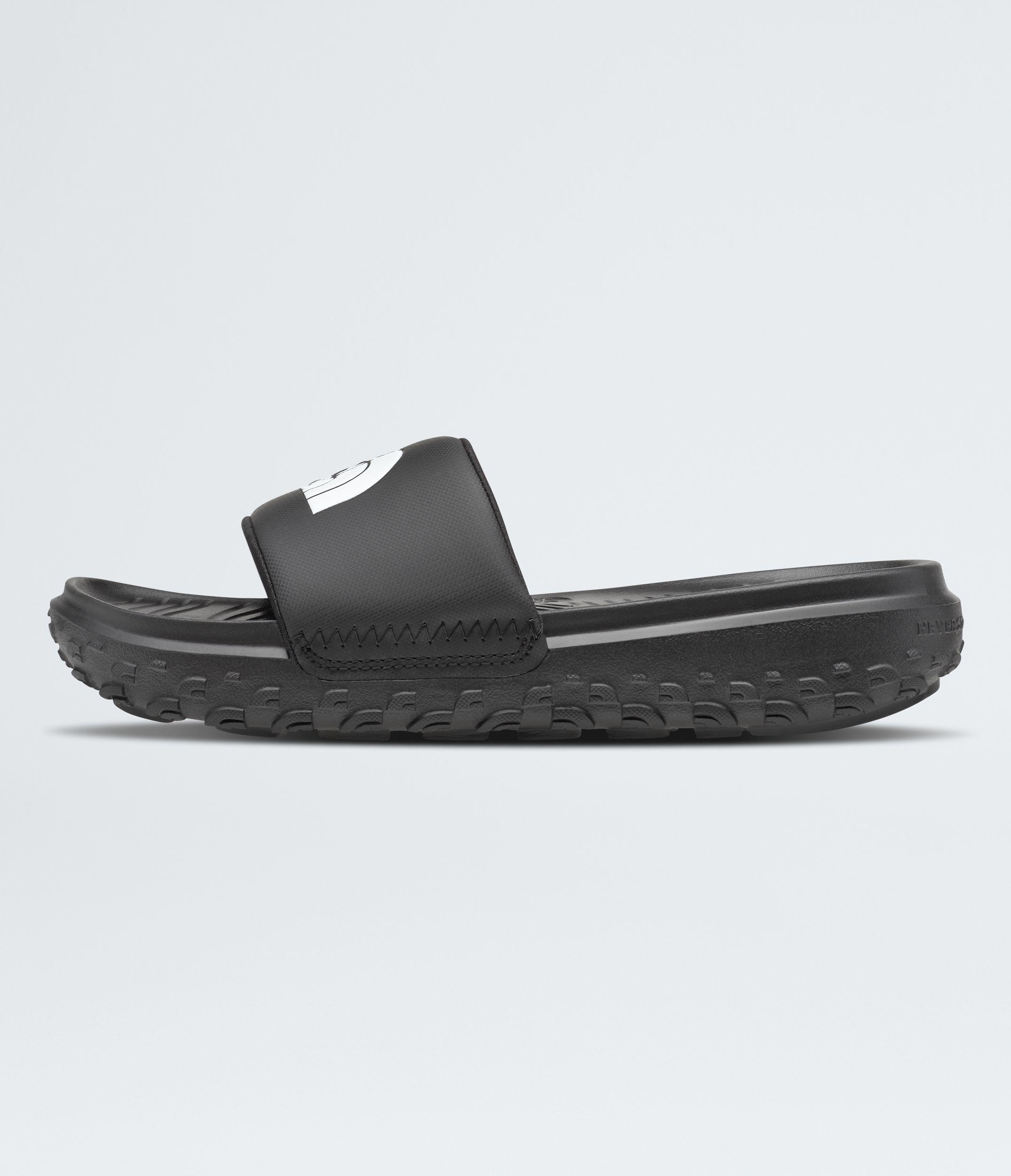 Sandalias Never Stop Cush Slide - Negro -0