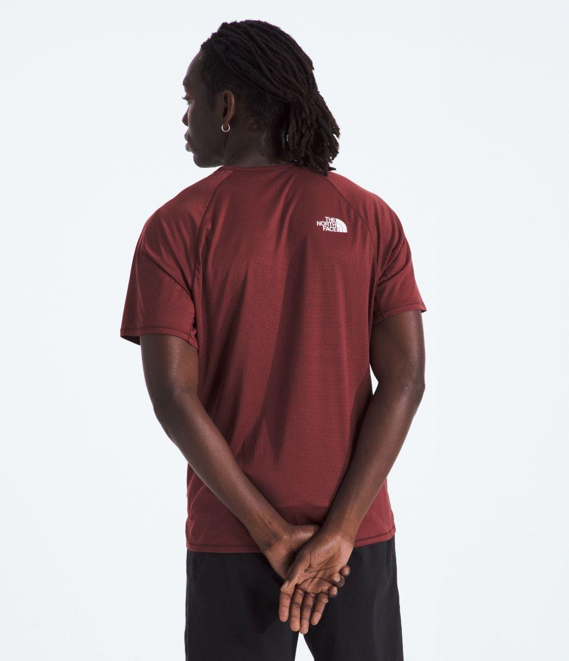 Polera The North Face Hombre Deportiva Sunriser S/S Burdeo-1