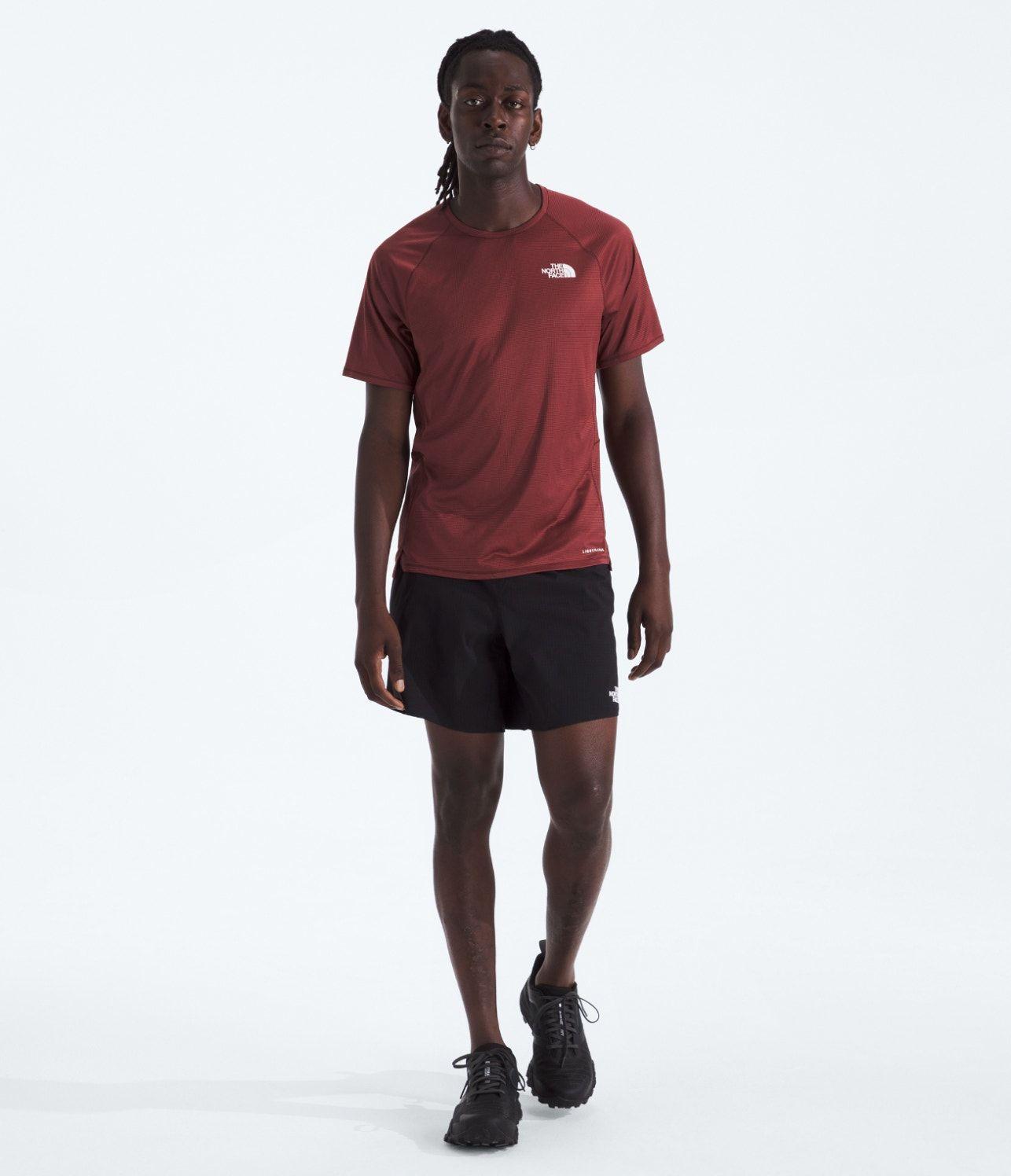 Polera The North Face Hombre Deportiva Sunriser S/S Burdeo-2