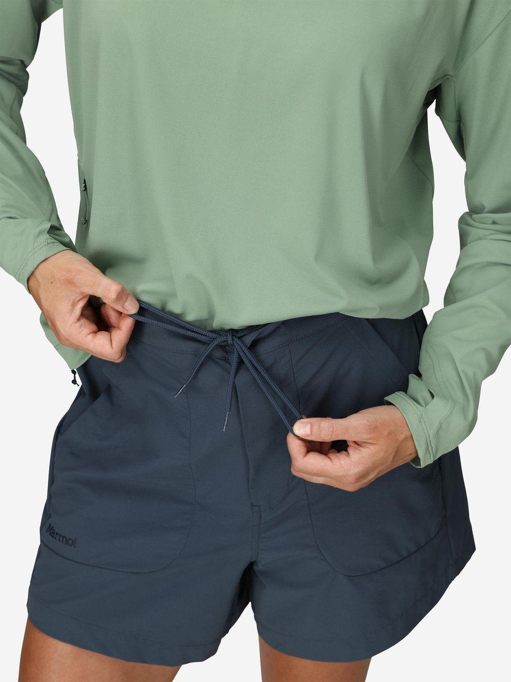 Short Marmot Mujer W Airexchange Upf40 4" Azul-3