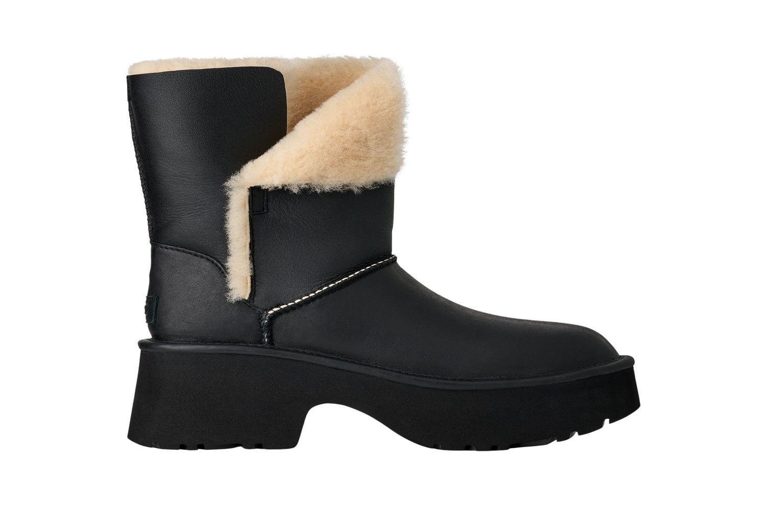 Botas Ugg Mujer Esmee Leather Boot Negro-0