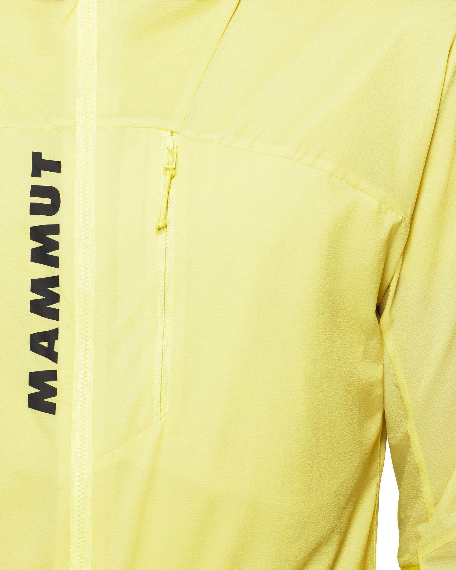 Chaqueta Cortaviento Mammut Hombre Aenergy Amarillo-4